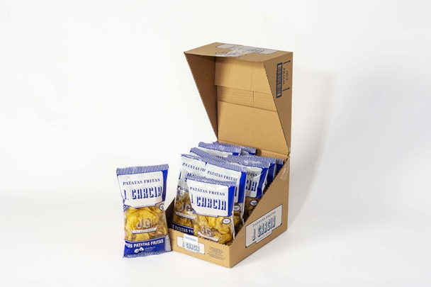 10 x Papas J. Garcia Indianas 85 gr. (Caja)